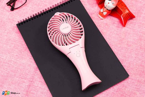 Quạt cầm tay nàng tiên cá i.value MT-F001 Hồng